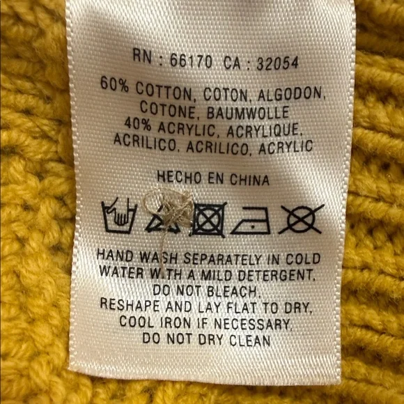 Sparrow Golden Cable Knit Sweater - Picture 4 of 4